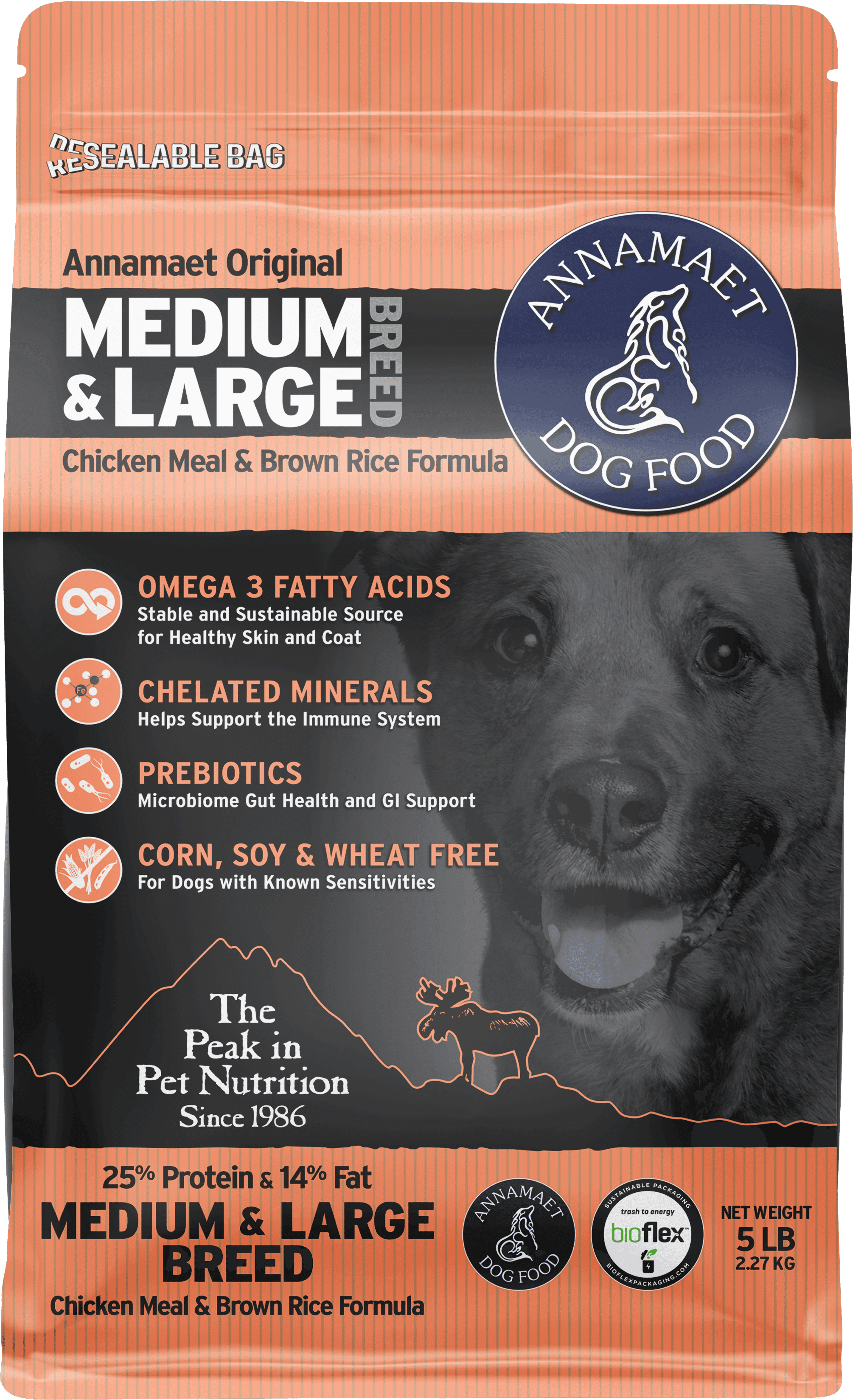 ANNAMAET Med. & Large Breed 25%